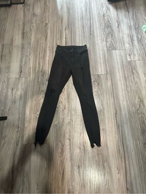 Bluenotes Black Distressed Skinny Jeans